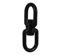 Healvian Acier Inoxydable Crochet Pivotant Double pour Balançoire et Hamac | Rotation Complète, Mécanisme à Roulement à Billes, Anti-torsion, pour Aérien, Extérieur, Charges Lourdes