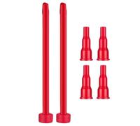Healvian Adaptateur Kit 2 Sets pour Usage Extérieur et Domestique Embout Bouteille de Gaz Gpl Bec Verseur Bidon à Gaz, Petites Buses de Torche en Plastique Abs