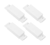Healvian Alarme de Porte de Chambre Abs Blanc Capteur Magnétique 15-20mm, Fixation par Vis, Pack de 4 pour Sécurité à Domicile, pour Personnes Âgées