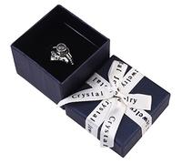 Healvian Anneau De Projection Des Couples Petit Doigt Pour Bague De Projection Femme Bague De Projection De Mémoire D'amour Je T'aime Bague Dame Alliage De Zinc Silver