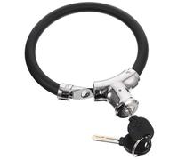 Healvian Antivol de Vélo Portable en Acier Renforcé Petit Format Noir Chaîne Inviolable Résistante pour Sécurité Maximale Antivol Multifonction Adapté VTT Vélos Électriques et Scooters