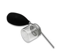 Healvian Applicateur de Spray Professionnel Caoutchouc pour Fibres Capillaires Pulvérisateur Statique pour Remplissage Précis Ligne de Cheveux Outil de Coiffure pour Épaississement Naturel