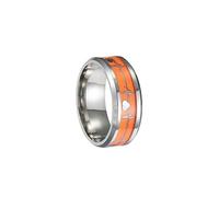 Healvian Bagues De Couple Noctilucence Anneaux Électrocardiographie Bague Unisexe Élégante Pour Femmes Et Hommes