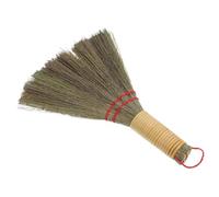 Healvian Balayette en Herbe Argentée, Petit Balai Brosse Léger pour Nettoyer Tables et Bureau, Polyvalent Poussière la Maison Bureau
