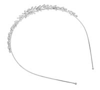 Healvian Bandeau de Mariée Strass Accessoire pour Cheveux de Mariage avec Design de Couronne pour Coiffures de Mariée et Demoiselles Honneur