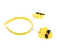 Healvian Bandeau De Pâques Accessoires De Fête De Pâques Bandeau De Fête De Pâques Couvre-chef De Pâques Accessoires De Cosplay De Pâques Bandeaux De Dessins Animés Yellow Feutre