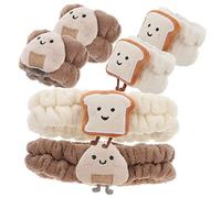 Healvian Bandeau De Spa Pour Laver Le Visage De Bracelets Pour Poignets Serviettes Absorbantes Pour Femme