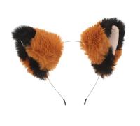 Healvian bandeau oreilles de chat oreilles femmes oreilles de panda tête poilue bandeaux d'animaux pour les filles accessoires de cheveux pour femmes Peluche