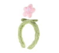 Healvian Bandeau Peluche Pour Femmes Doux Et Mode Avec Motifs Floraux Pour Cheveux Et Occasions Spéciales