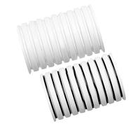 Healvian Bandes de Faux Cils Auto-adhésives 2 Boîtes 20 Pièces Transparents et Noirs Waterproof Hypoallergéniques pour Extensions de Cils Application Facile Voyage