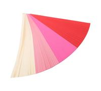 Healvian Bandes de Papier Origami Soi-même Dégradé Rouge 5400 Pièces Double Face Étoiles en Origami Ensemble Créatif Loisirs Artistiques Décorations DIY