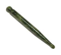 Healvian BâTon De Massage En Jade Vert Naturel Pour Visage Et Yeux Stylo D'Acupression Pour Points D'Acupuncture Outil De Massage Quotidien Pour Relaxation Et Circulation Sanguine