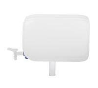 Healvian Bidon d'eau Portable 20l avec Bec Verseur Hdpe pour Camping | Contrôle du Débit, Léger et Étanche, Usage Extérieur, Voyage, Urgence, Blanc, Format Pratique