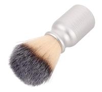 Healvian Blaireau de Rasage pour Homme Poils Synthétiques Ultra Doux Manche Ergonomique Mousse Dense Onctueuse Compatible Savonnette et Crème à Raser pour Rasage Traditionnel et Peau