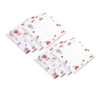 Healvian Blocs-notes Adhésifs Floraux 8 Pièces, 640 Feuilles, Mini Blocs de Messages pour Étudiants, Marque-pages Compacts et Onglets Adhésifs pour Bureau, École et Organisation