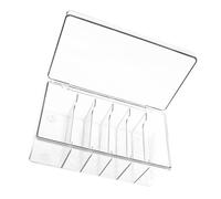 Healvian Boîte à Outils D'extension De Cils Couvercle Organisateur Cosmétique 1 Pièce Design Minimaliste Rangement Pour Techniciens De Cils Protection L'humidité Pour Bureau Accessoires De Maquillage