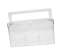 Healvian Boîte de Portable Transparente avec Poignée Boîte de Rangement Étanche pour Remède Grosse Capacité Maison École et Voyage