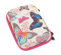 Healvian Boîte De Rangement Huiles Essentielles Compartiments Capacité Spacieuse Étanche avec Mousse Renforcée Et Poche Filet Voyage Bureau Cadeau