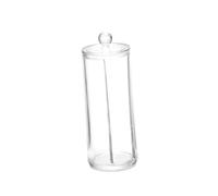 Healvian Boîte De Rangement pour Cosmétiques Organiseurs De Maquillage Et -Tiges Lavables Extra Transparente Petite Ronde pour Fête Organiseur De