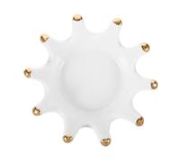 Healvian Bol Manucure Céramique Compact pour Nail Art Récipient Pratique pour Liquide et Poudre Support Léger et Facile à Transporter Accessoire Soin des Ongles Élégant