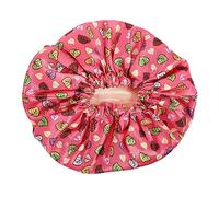 Healvian Bonnet De En Satin Double Couche Bonnets De Bain Chapeau Enfant Résistant à L'usure Chapeaux Et Casquettes Femmes Chapeau Dames Chapeaux Dames Couvre Pommeau De Rose