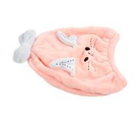 Healvian Bonnet De Séchage Garçon Fille Doux Serviette à Cheveux Mignonne Pour Garçon Fille Pour Cheveux Bouclés Épais Ou Fins Pour Maison Voyages