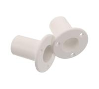 Healvian Bouchon D’échelle pour Ponton Marin 32mm, Insert en Nylon Blanc | Surface Texturée, Maintien Ferme, Échanges sans Outil, pour Matériel de Plateforme et Systèmes D’échelle