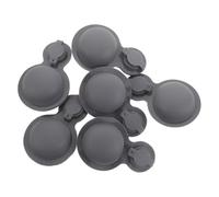 Healvian Bouchon de Valve de Coussin Gonflable U Forme, Valve de Gonflage Étanche TPU pour Oreiller de Voyage, 6 Pièces, Remplacement pour Matériel de Camping et Accessoires