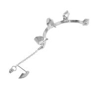 Healvian Boucle Oreille Clip Femme Punk Unique Robuste sans Perçage Confortable et Originale pour Mariage Fête et Usage Droite