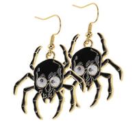 Healvian Boucles Oreilles Araignée Halloween Femme Créatives Style Cartoon Originales Accessoires Cosplay Fête