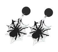 Healvian Boucles Oreilles Araignée pour Femmes Adolescentes Style Gothique Décoration Halloween