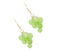 Healvian Boucles Oreilles Grappe de Raisin Délicates Argent Hypoallergénique Clous Oreilles Aux Saveurs pour Femmes Bijoux Légers et Confortables pour Usage Quotidien