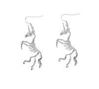 Healvian Boucles Oreilles Licorne Squelette Pour Femmes Bijoux Alliage Pendantes