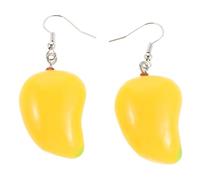 Healvian Boucles Oreilles Mangue pour Femme Pendentif Fruit Tropical Bijoux et Mignons