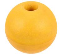 Healvian Bouée de Flottaison en Mousse Jaune 20 CM Flotteur pour Filets de Pêche Accessoire D’Aquaculture Bouée de Marquage Résistante aux Intempéries Flottabilité Élevée Visibilité