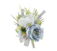 Healvian Bouquet De Mariée En Pour Accessoires Fausses Fleurs Pour Cérémonie Demoiselle D'Honneur Enterrement De De Jeune Fille Bouquet De Mariage Décoration Tendance