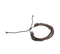 Healvian Bracelet Cuir Tressé Vintage Réglable pour Homme et Femme Multi-couches Artisanales Style Punk et Surfeur