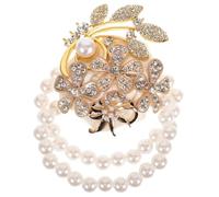 Healvian Bracelet De Poignet En Acrylique Avec Strass Pour Mariée Accessoire De Décoration Pour Mariage Fête Demoiselle D'Honneur Corsage Bal De Enterrement De Vie De Jeune
