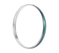 Healvian Bracelet Épais En Sterling Pour Femme Bijou De Poignet Délicat Et Tendance Avec Nom Et Humeur Changeante En Cuivre