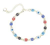 Healvian Bracelet Evil Eye Réglable Bracelet Créatif pour Poignet Accessoire de Mode Distinctif pour Femme et Homme Protection la Malchance