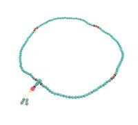 Healvian Bracelet Perles de Prière Chinoises Perles pour Bijou Décoratif Unisexe Accessoire pour Yoga et Fêtes