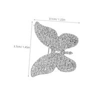 Healvian Broche Bijoux De Mariage Pour Femme Accessoires De Robe Scintillants Épingle à De Pour Banquet Et Soirée