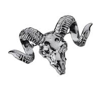 Healvian Broche Chèvre Argentée Élégante En Métal Robuste, Épingles à Cravate Pour Hommes Et Femmes, Accessoire De Costume Quotidien, Présent Anniversaire Polyvalent, Taille Moyenne