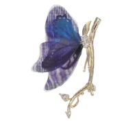 Healvian Broche Colorée avec Strass Broche Châle pour Femme et Décorative et Scintillante