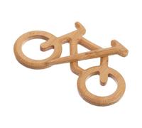 Healvian Broche en Bois Forme Vélo, Épingle Légère Décorative pour Vêtements et Paquet, Accessoire Créatif Art du Vélo, Présent Original pour Passionnés de Cyclisme, Décoration Élégante