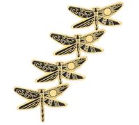 Healvian Broche Libellule En Alliage Créative, Épinglette Décorative Pour Vêtements Féminins, Set De 4 Pièces Motifs Soleil Et Lune, Accessoire Mode Original Pour Paquet, Écharpe Et Chapeau