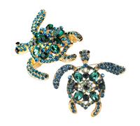 Healvian Broche Tortue En Métal Mignonne Épingle À Revers Pour Costume Homme Broche Tendance Pour Femme Pour Fêtes Et Mariages