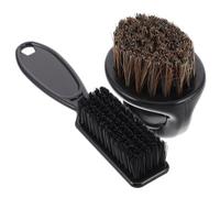Healvian Brosse Barbe Personnalisée Et Brosse à Cheveux Homme Kit Professionnel Poils De Sanglier Pour Nettoyage Chevelu Et Coiffure Homme Barbe Moustache Avec Cou Pour Salon Et Entretien c
