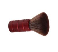 Healvian Brosse Cou de Barbier Manche en Bois Brosse de Coupe Cheveux Douce Multidimensionnelle pour Salon Professionnel Nettoyage Plumeau de Cou Usage Barbier