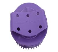 Healvian Brosse De Massage Corporelle Manuelle En Plastique Violet Avec Applicateur D'huile Essentielle Ergonomique Pour Détente Musculaire Taille Abdomen Jambes Usage Domestique Bien-